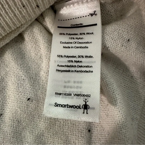 Smartwool Edgewood Colorblock Crew Sweater - Picture 3 of 3